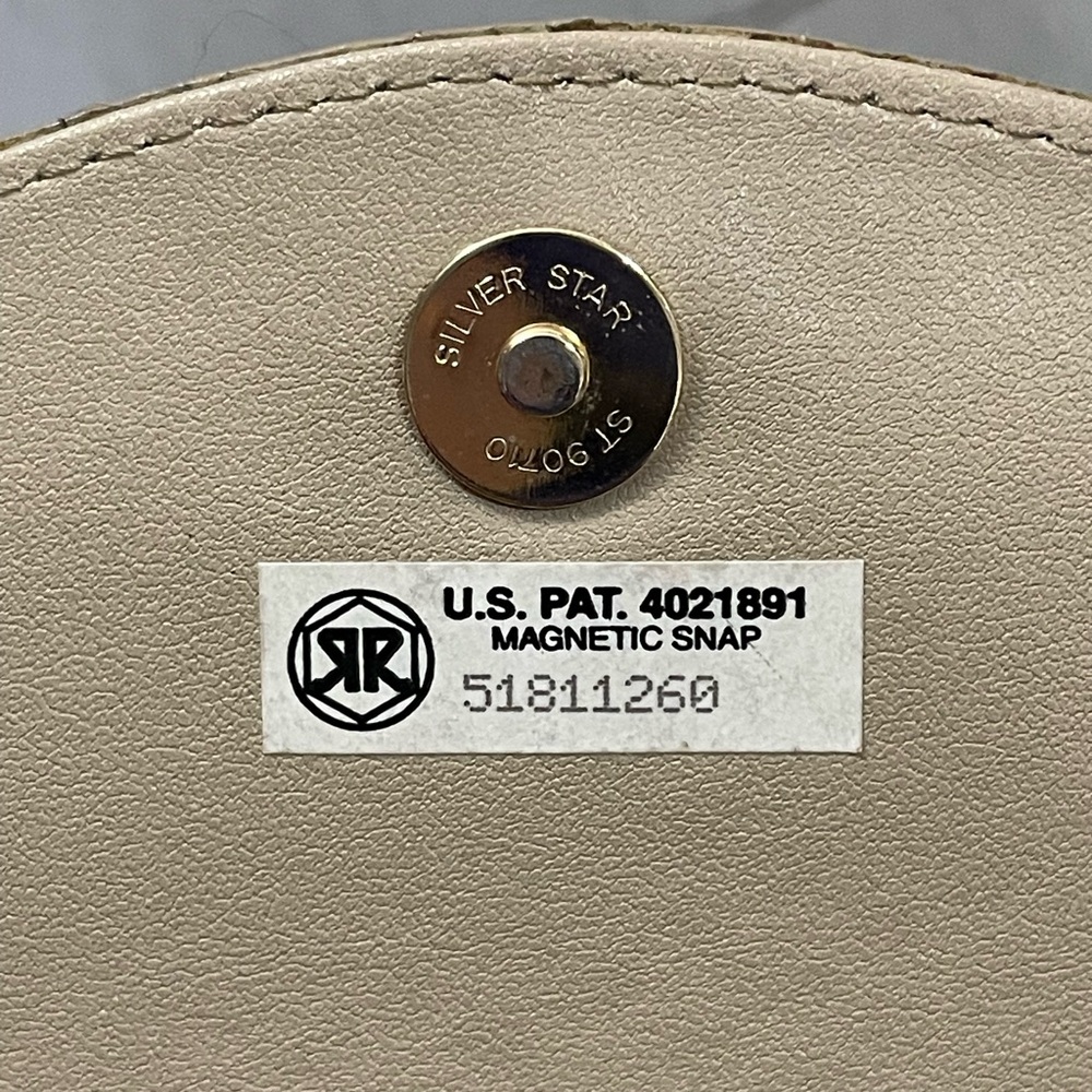 IMAX Genuine Leather Top Handle Bag Gold Hardware Made in Korea Rare Find - Picture 6 of 16